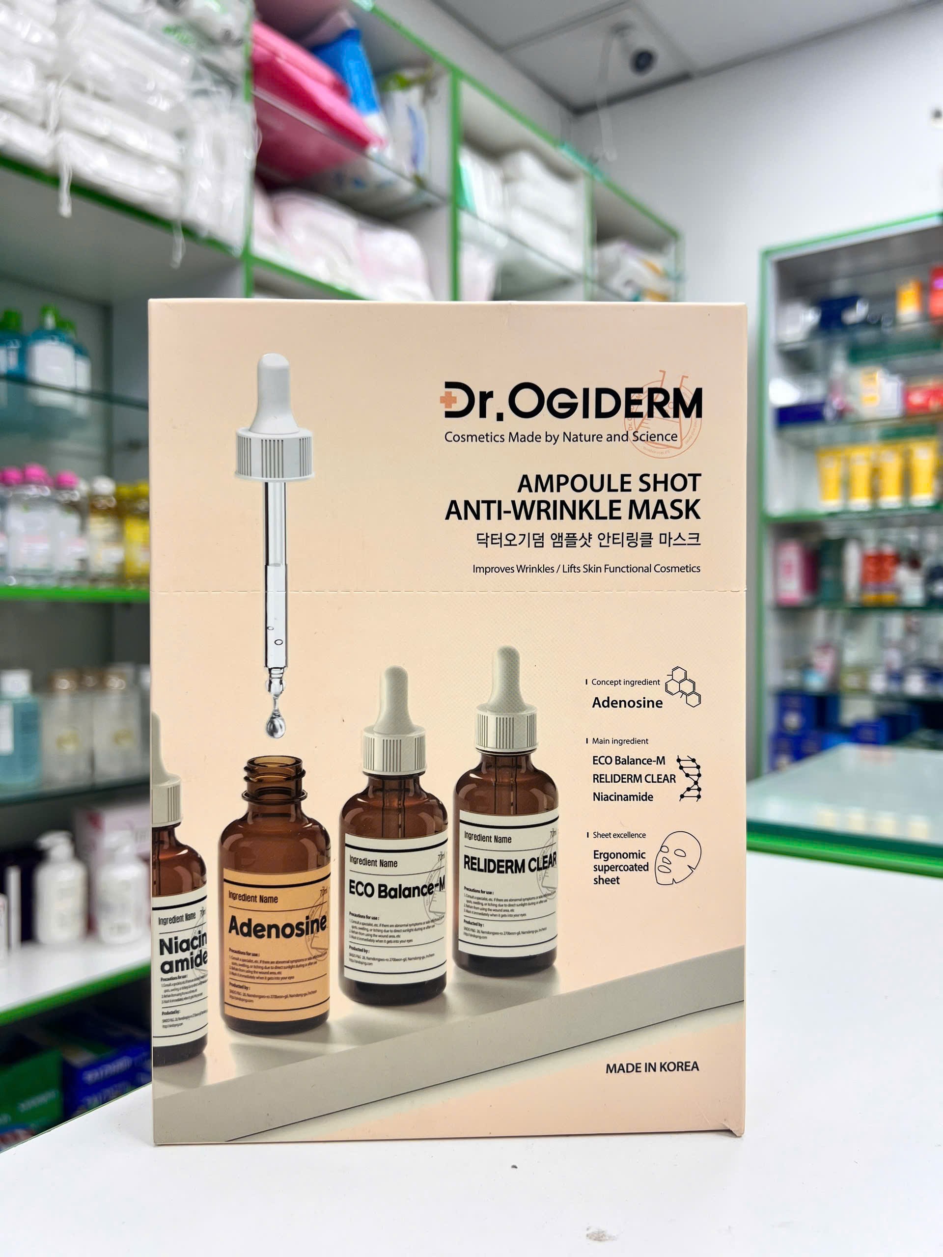 Mặt Nạ Dr.Ogiderm — các dòng được thiết kế cho từng vấn đề da khác nhau